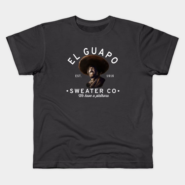 El Guapo Sweater Co. Kids T-Shirt by BodinStreet